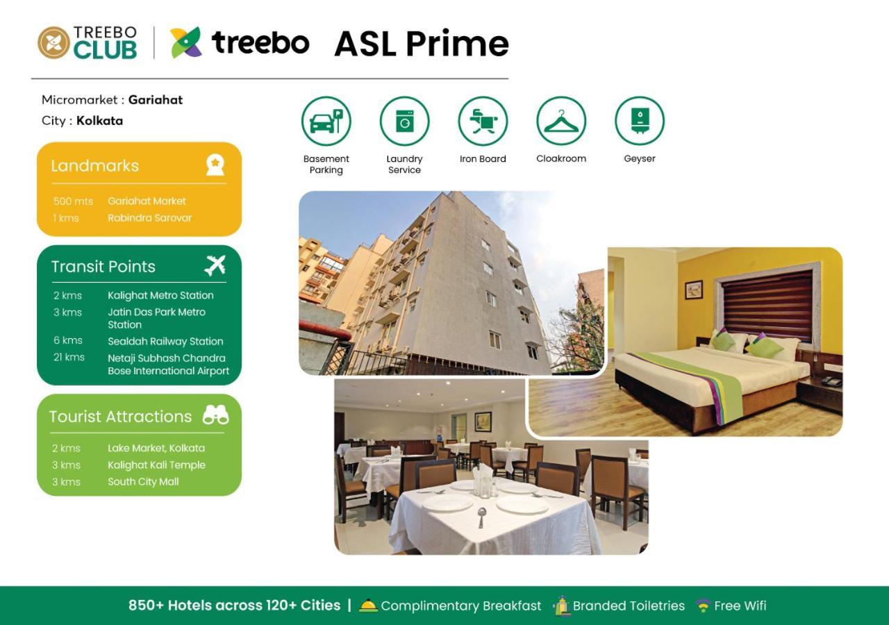 Treebo Asl Prime, Near Ballygunge Railway Station Calcutta Extérieur photo